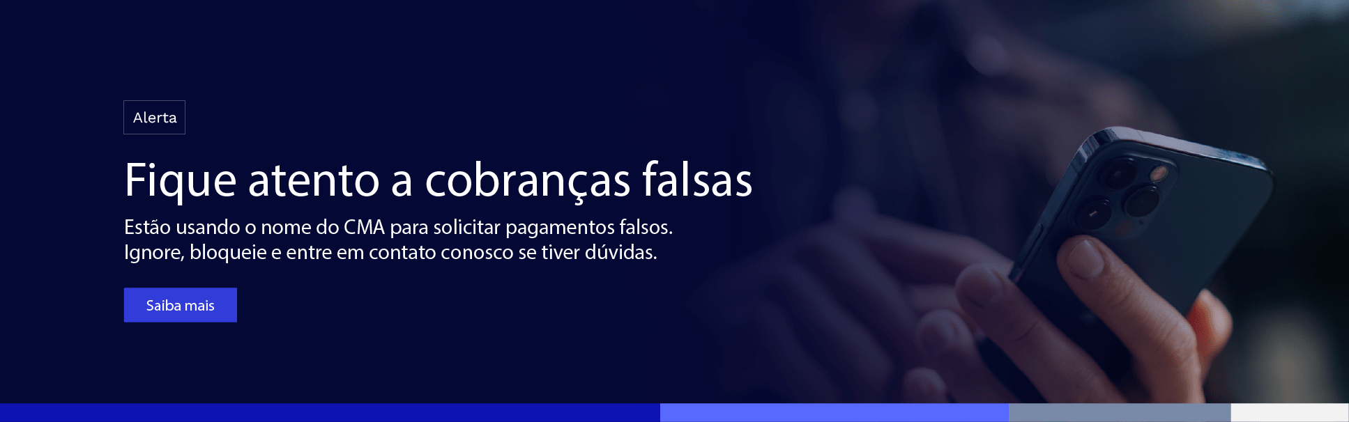Cobranças falsas